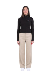 Tommy Jeans Tjw Zip High Neck Felpe Donna | DW0DW20967