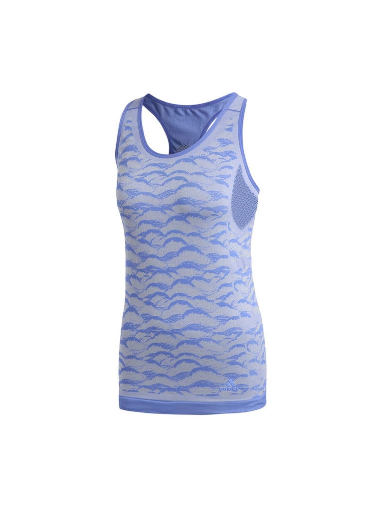 Canotte Blu Adidas Performance