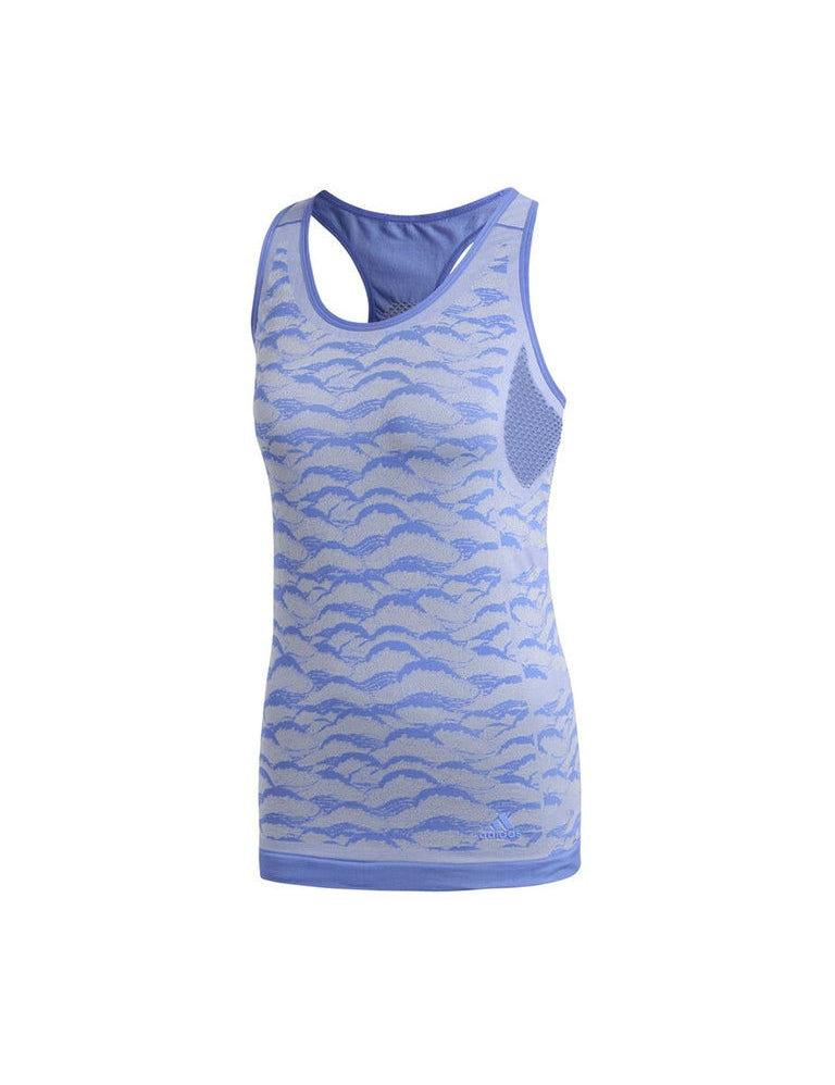 Canotte Blu Adidas Performance