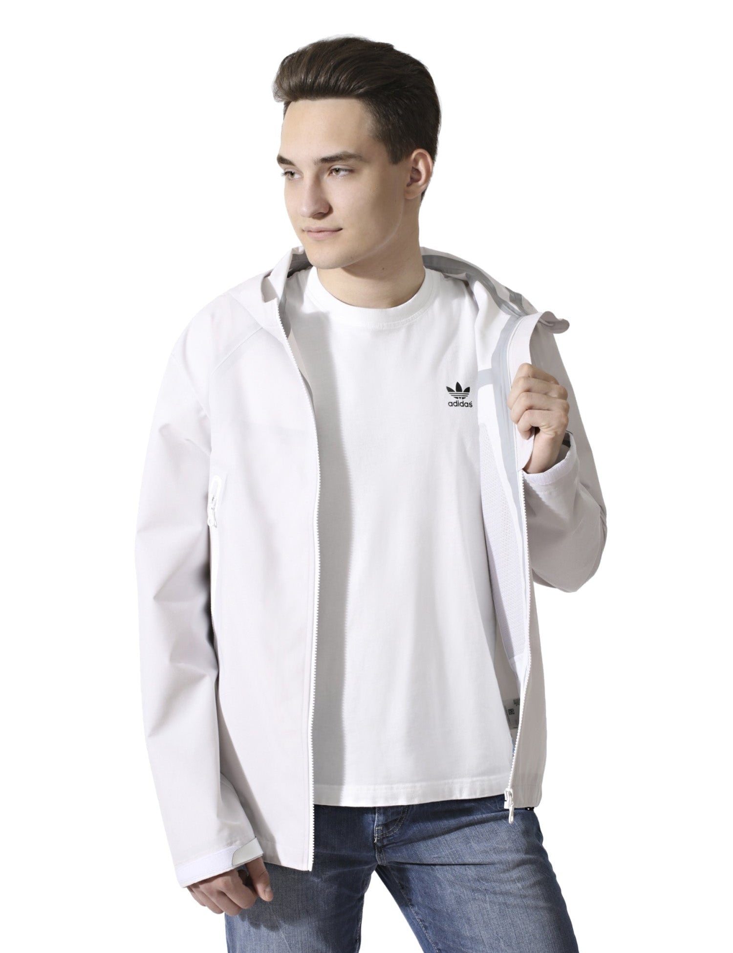 Giacche Grigio Adidas Originals