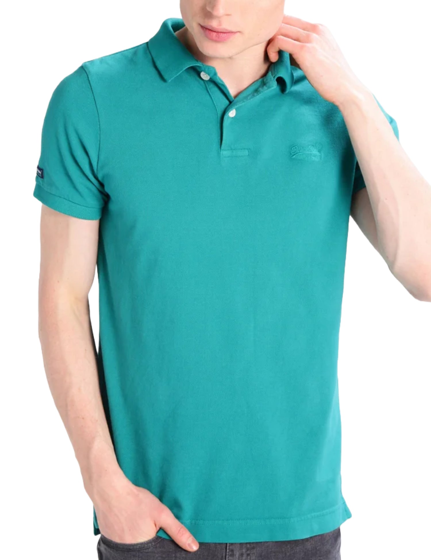 Polo Turchese Superdry