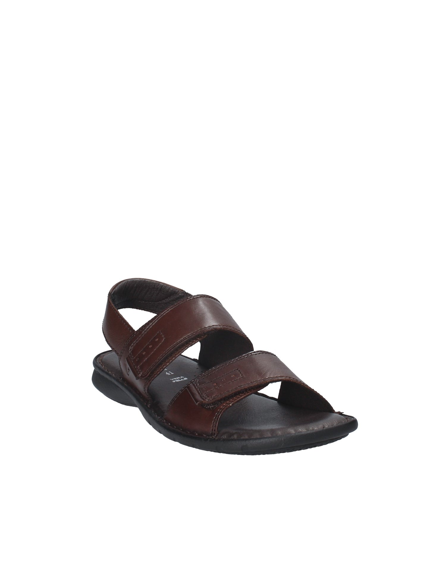 Sandali con strappi Marrone Valleverde