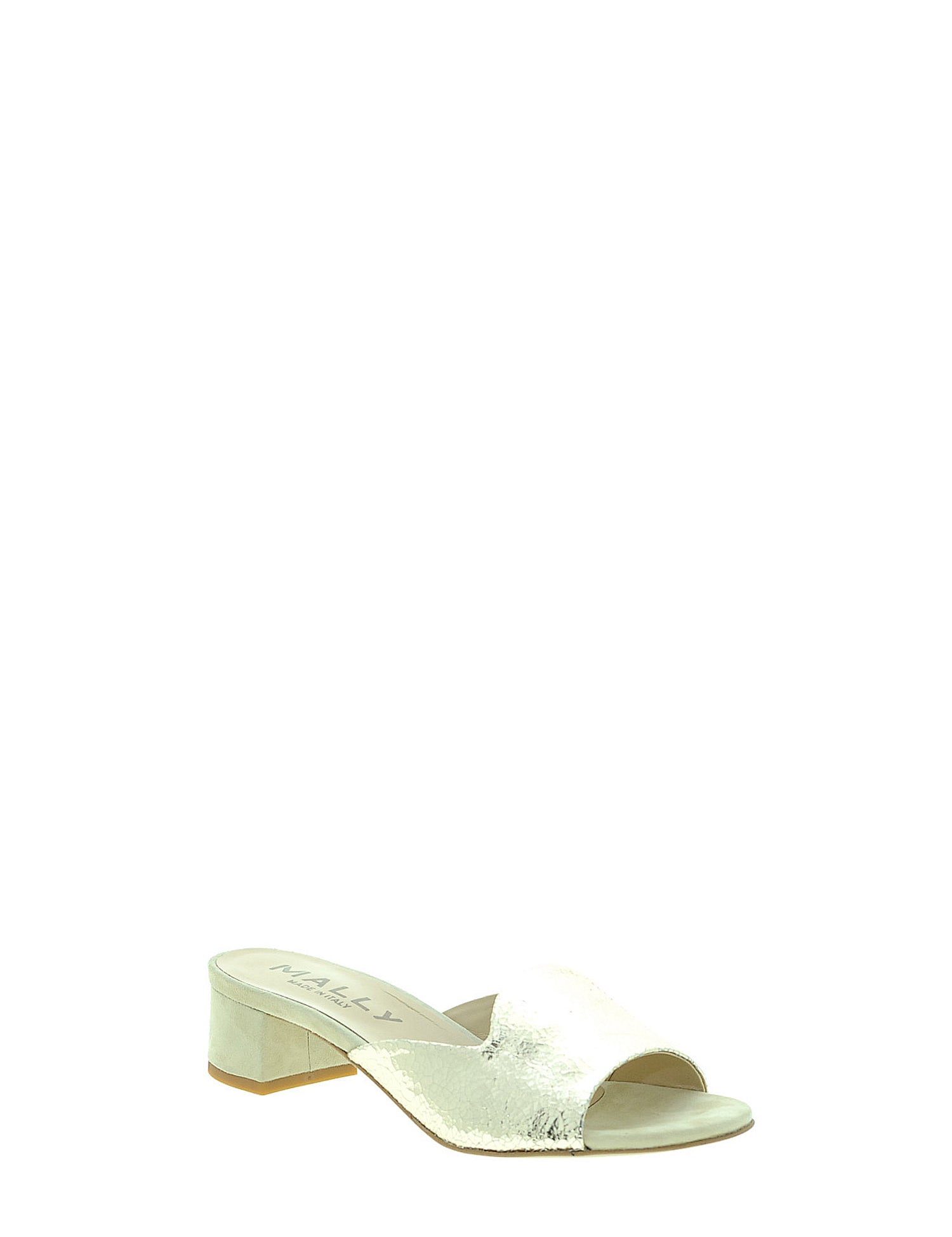 Sandali tacco Platino Mally