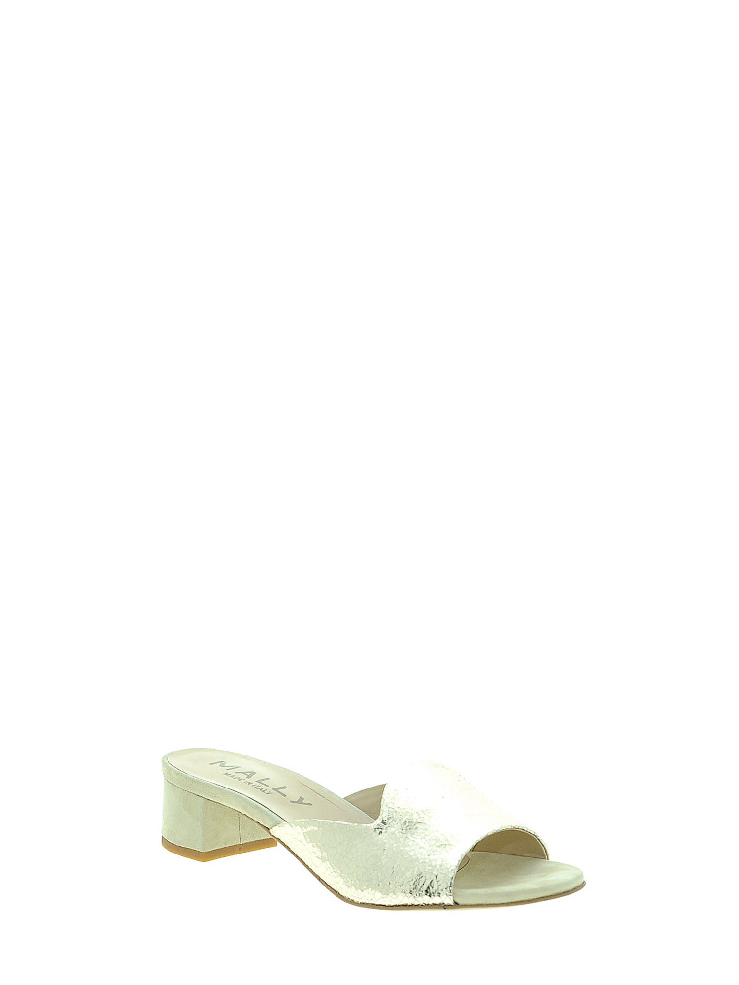Sandali tacco Platino Mally