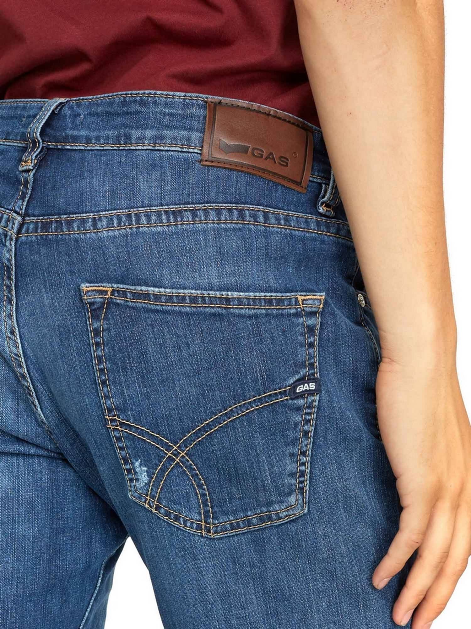 Jeans Blu Gas