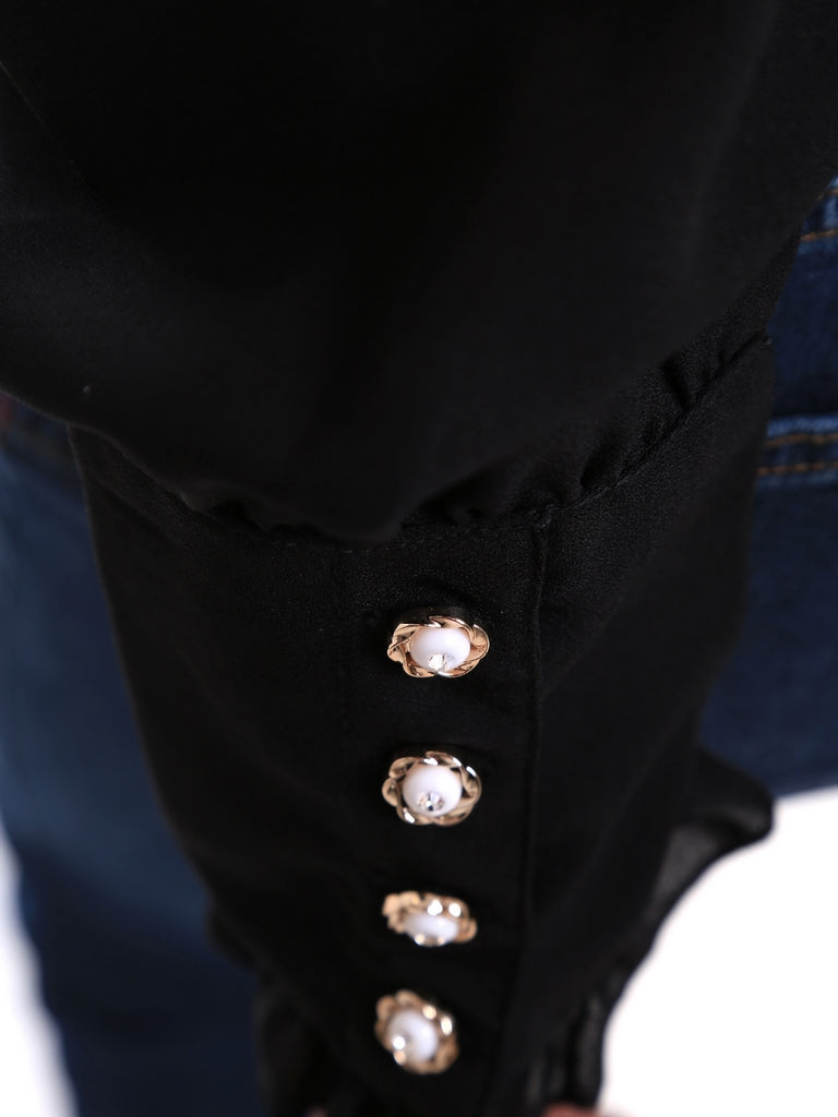 Bluse Nero Gaudi