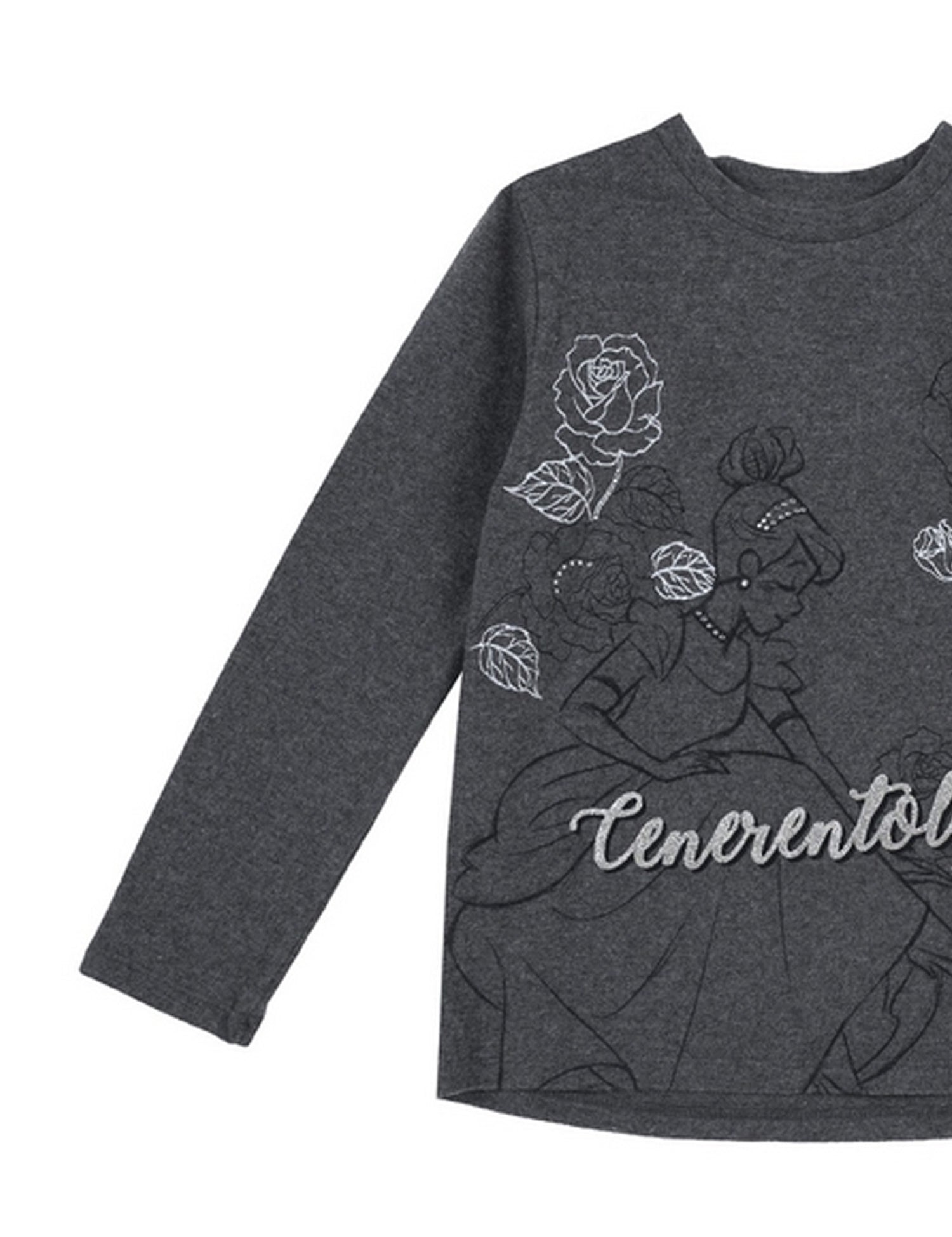 T-shirt Grigio Chicco