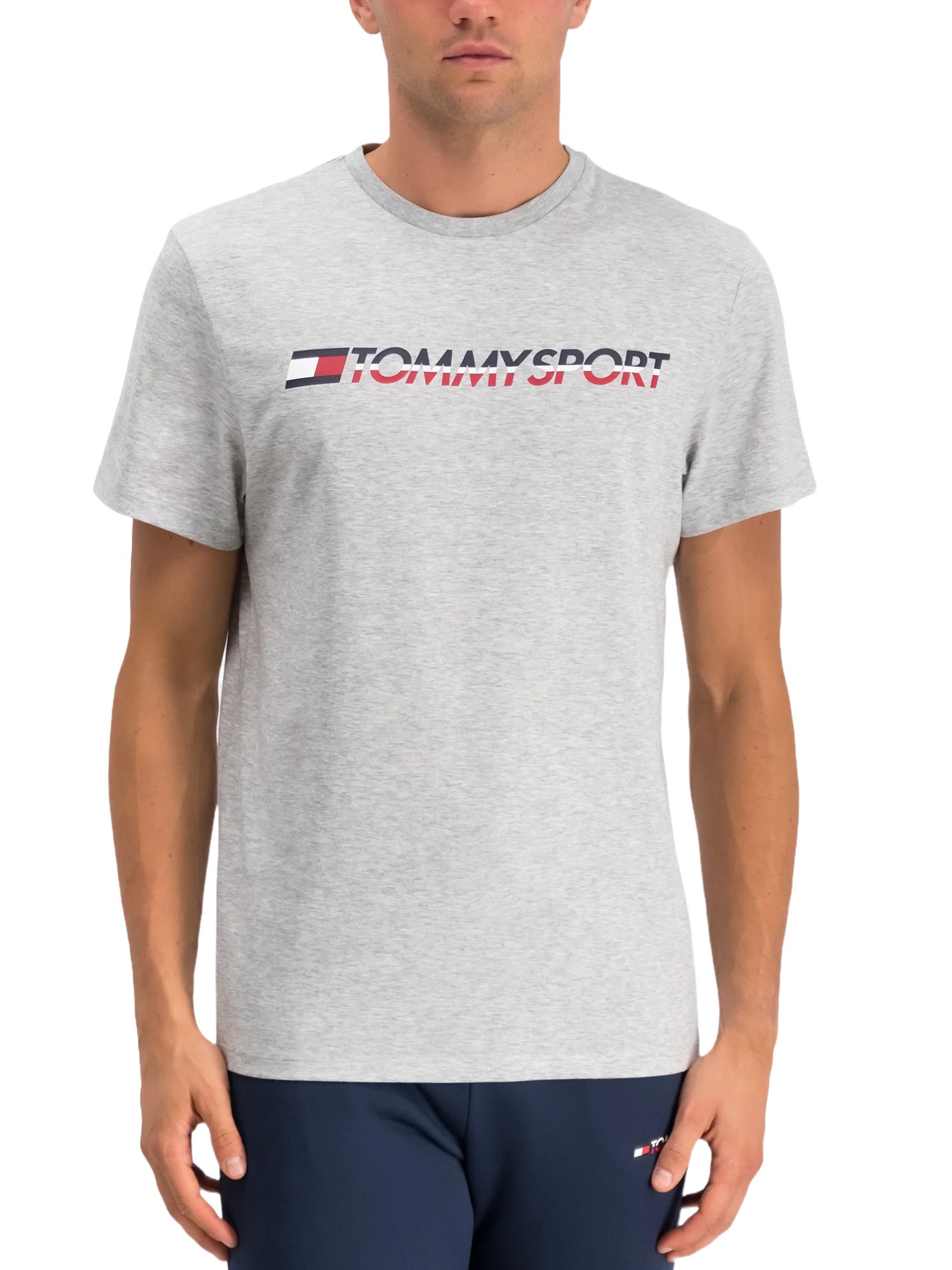 T-shirt Grigio Tommy Hilfiger