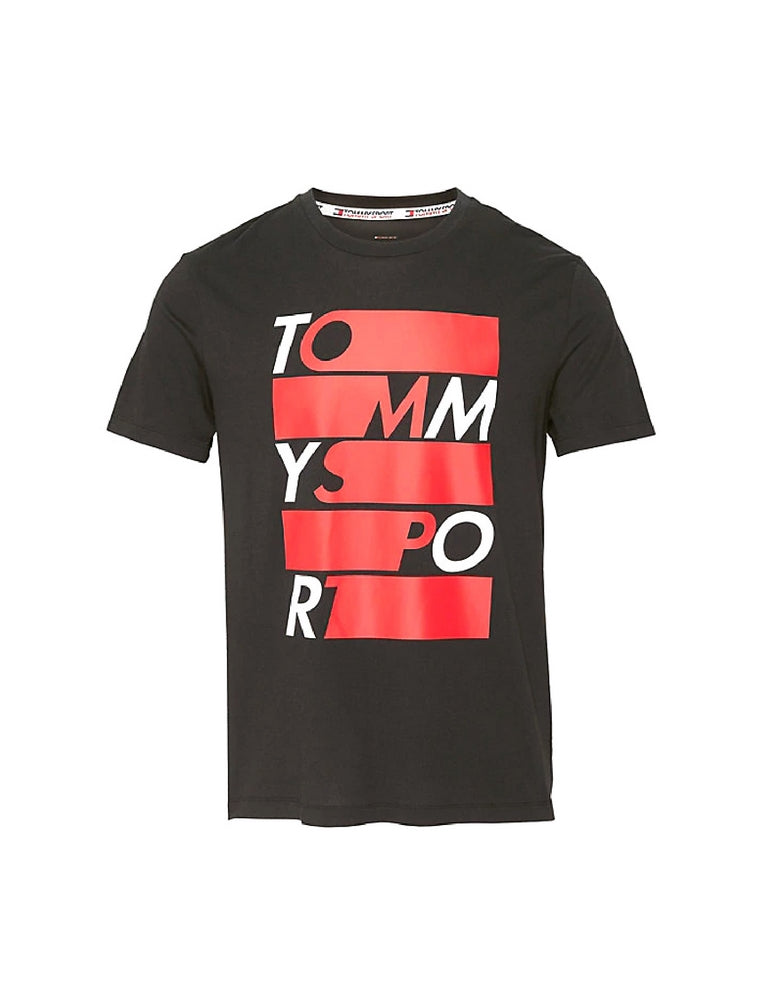 T-shirt Nero Tommy Hilfiger
