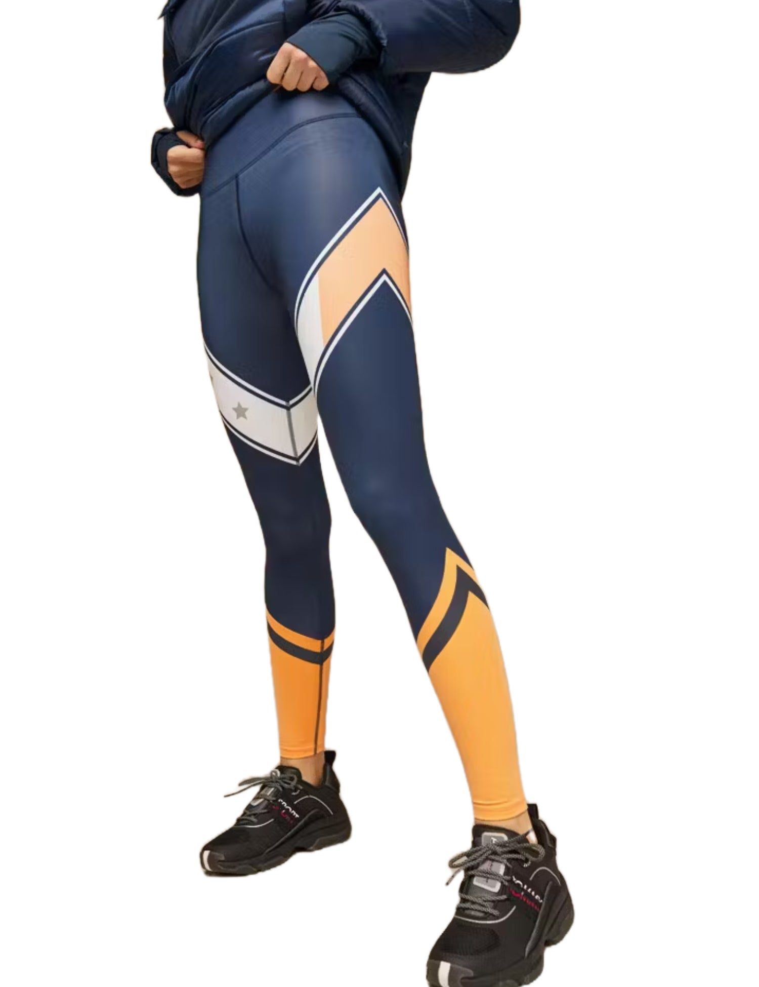 Leggings Blu Tommy Hilfiger
