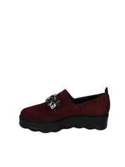 Mocassini Bordeaux Camoscio Grace Shoes