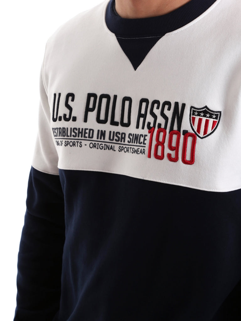 Felpe Bianco U.s. Polo Assn.