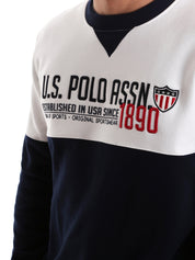 Felpe Bianco U.s. Polo Assn.