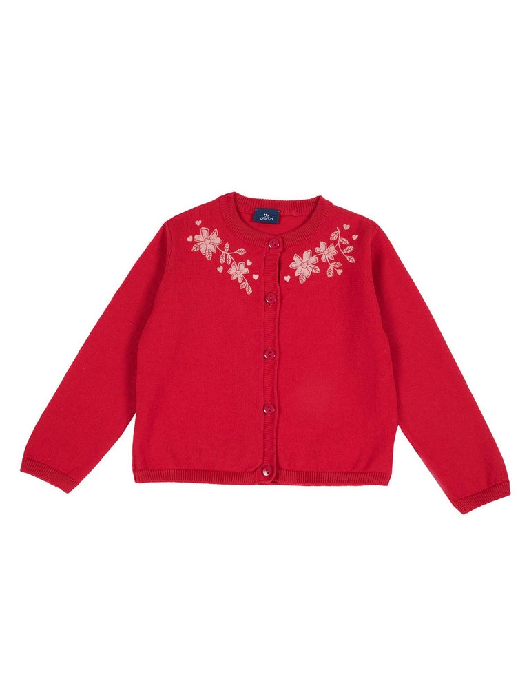 Cardigan Rosso Chicco