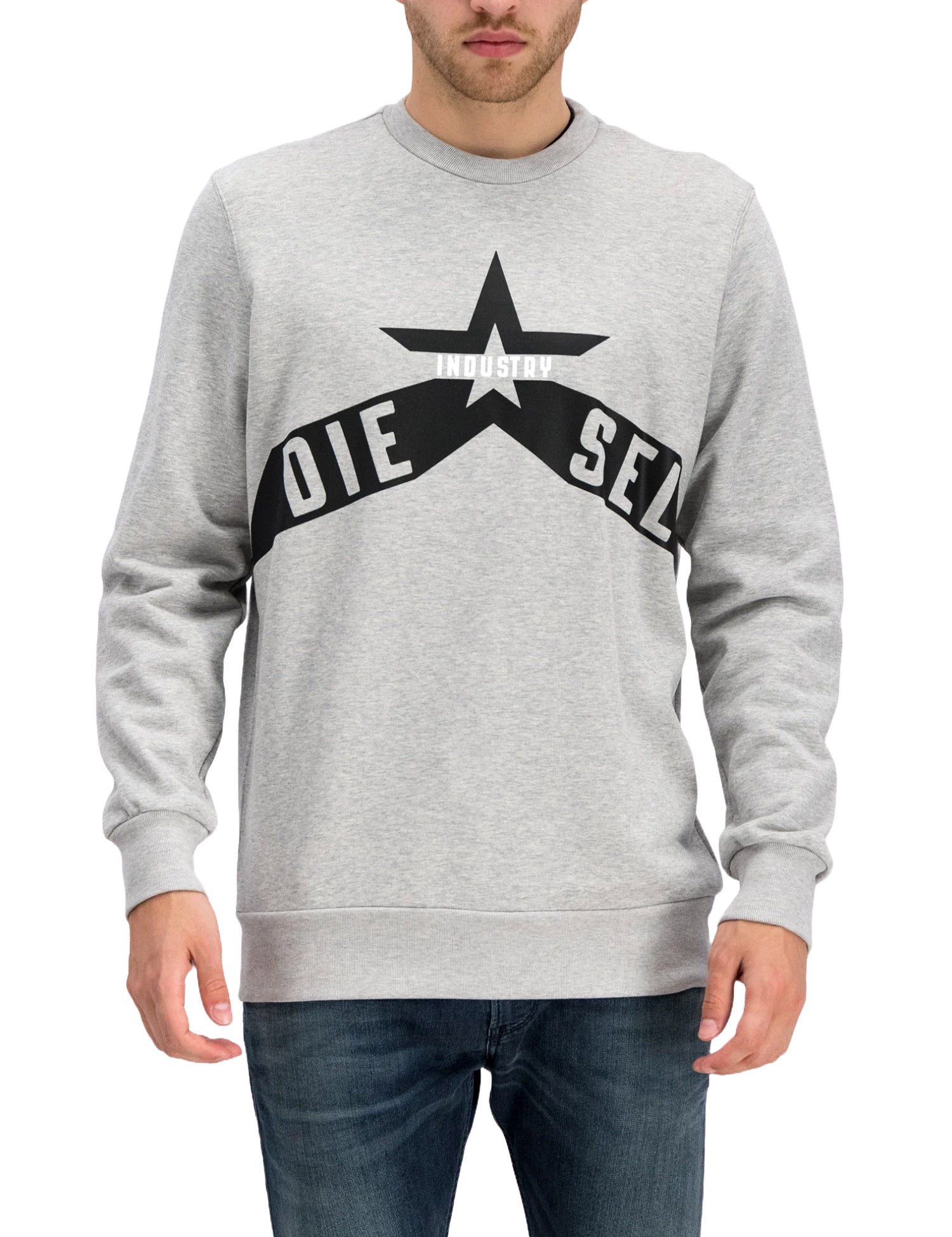 Felpe Grigio Diesel