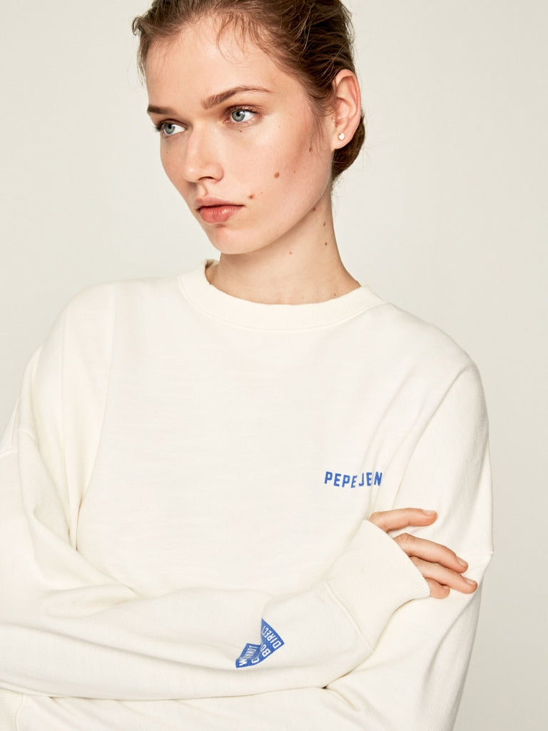 Felpe Bianco Pepe Jeans