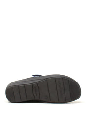 Sandali con strappi Blu Grunland