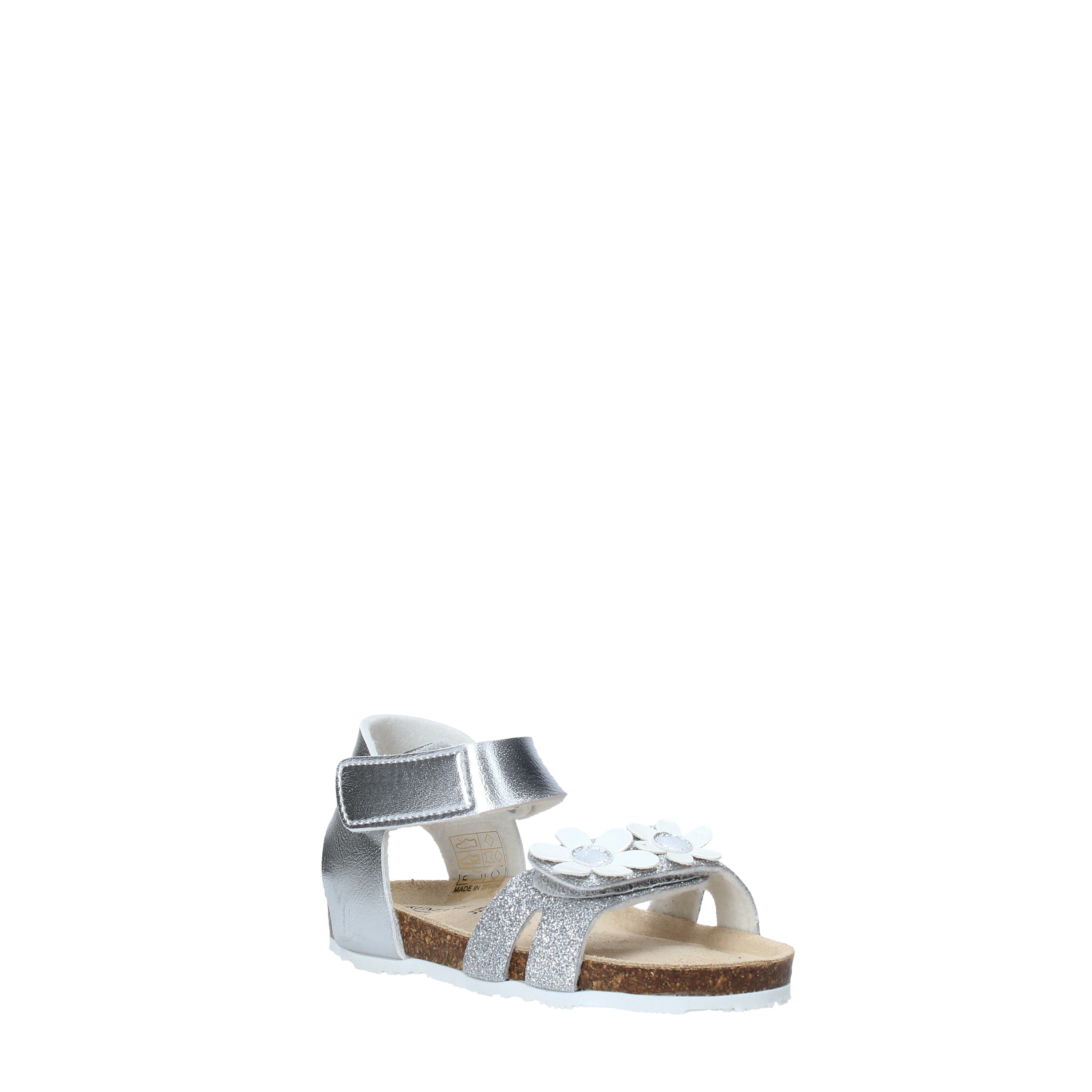 Sandali Argentato Grunland Junior