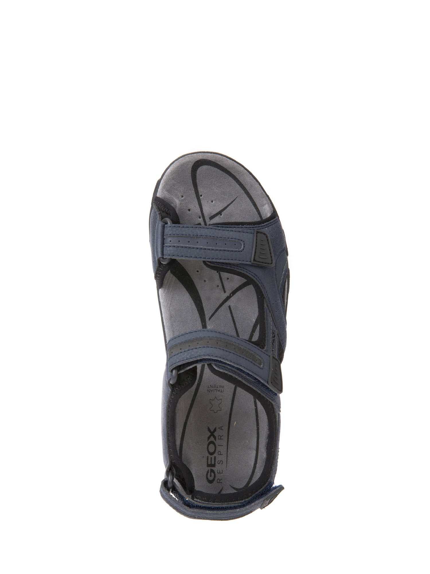 Sandali con strappi Blu Geox
