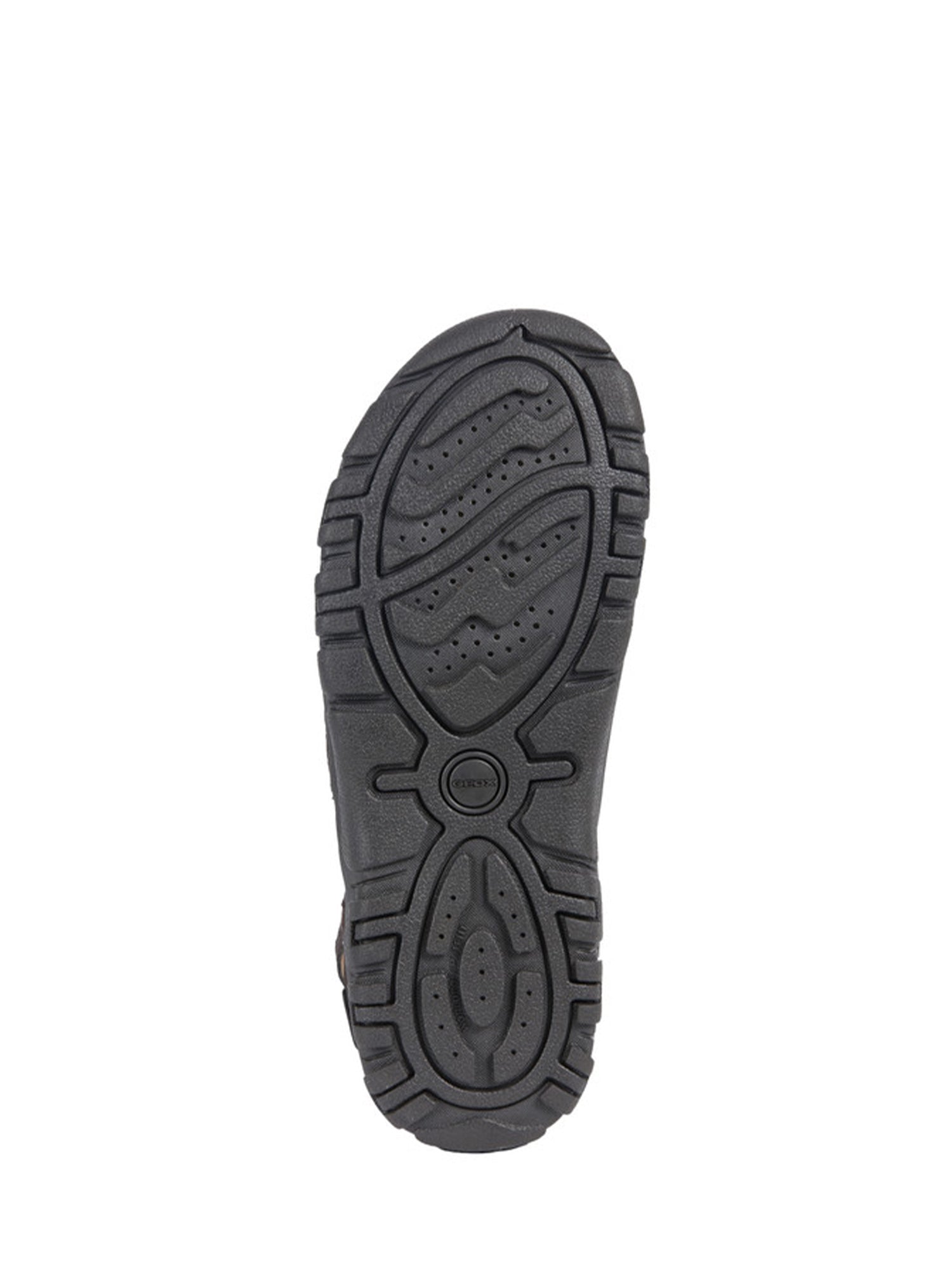 Sandali con strappi Nero Geox