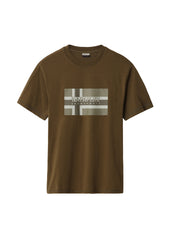 T-shirt Verde Napapijri