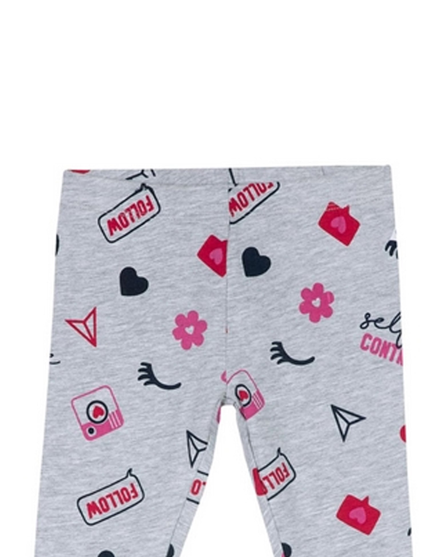 Leggings Grigio Chicco