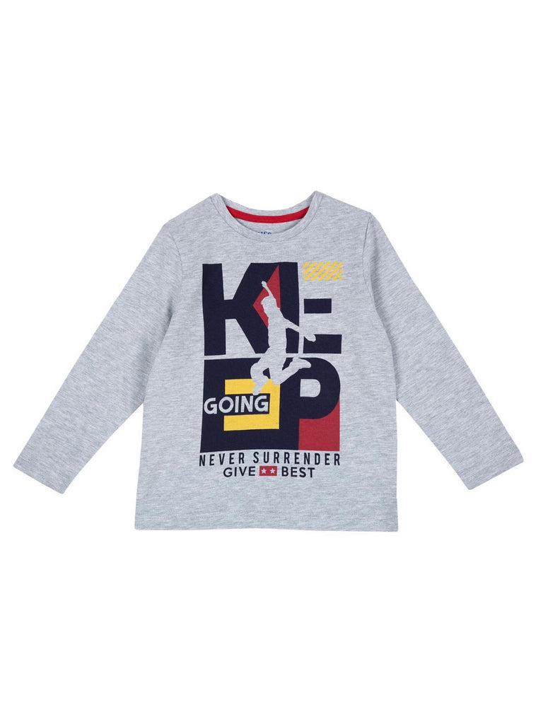 T-shirt Grigio Chicco