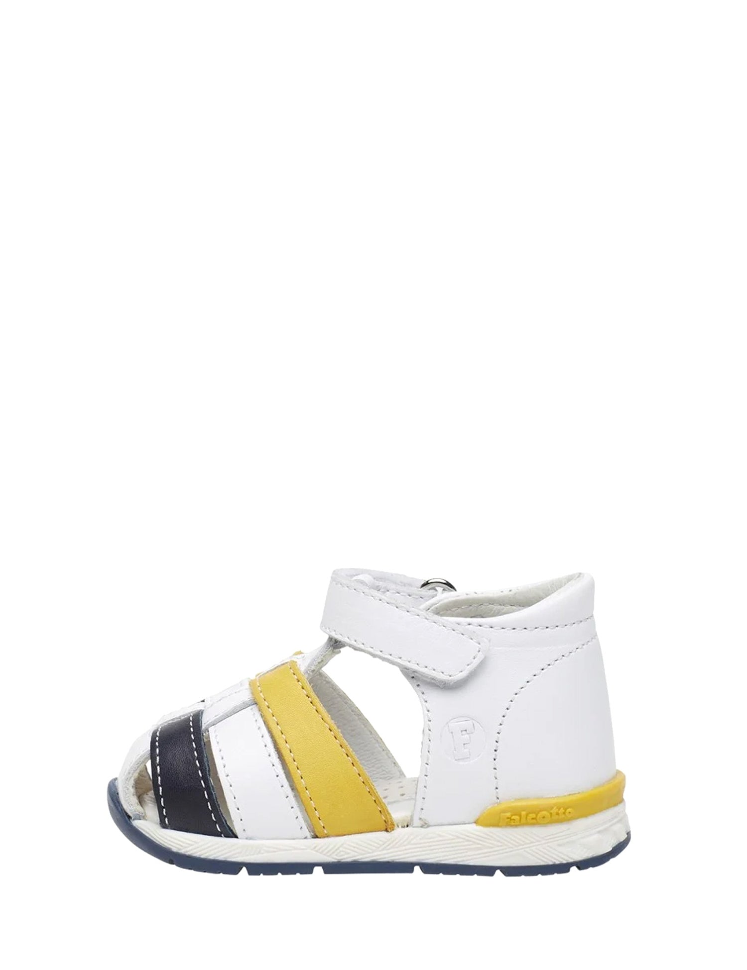 Sandali con strappi Bianco Falcotto