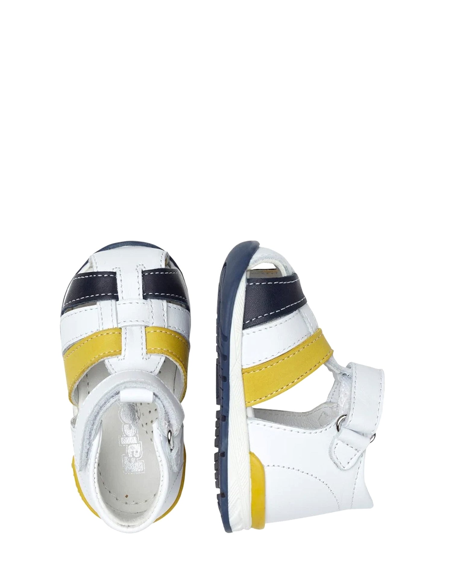 Sandali con strappi Bianco Falcotto