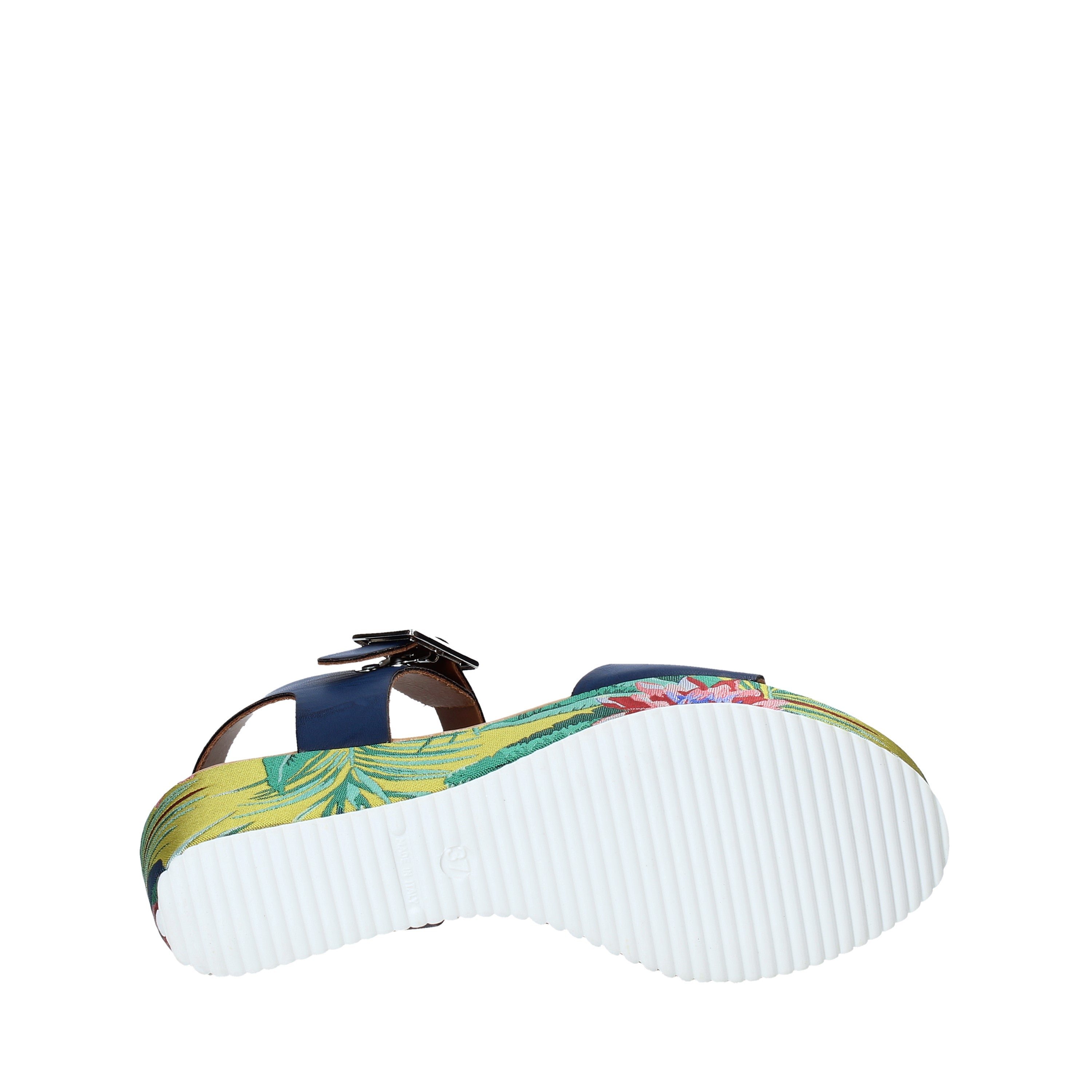 Sandali zeppa Blu Grace Shoes