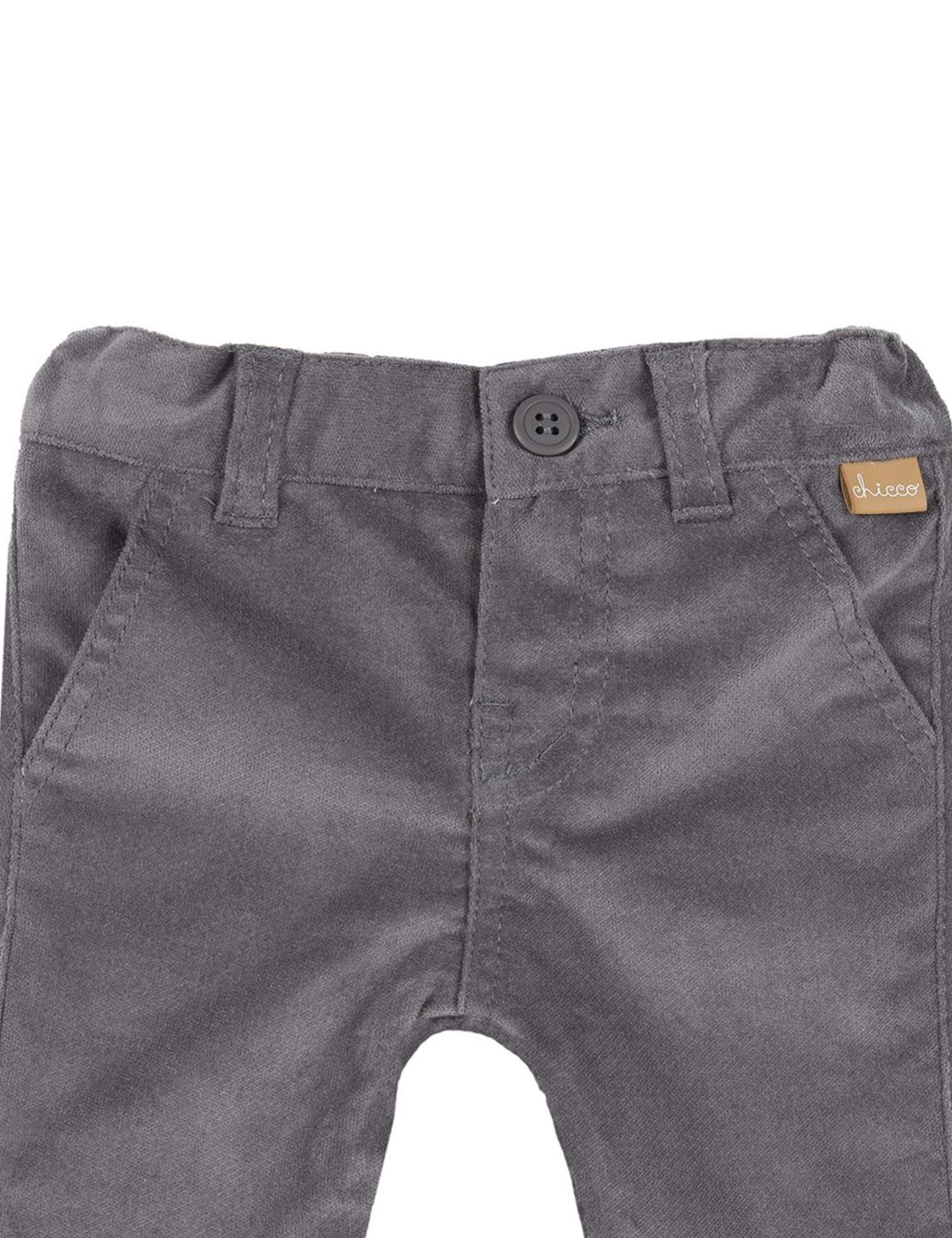 Pantaloni Grigio Chicco