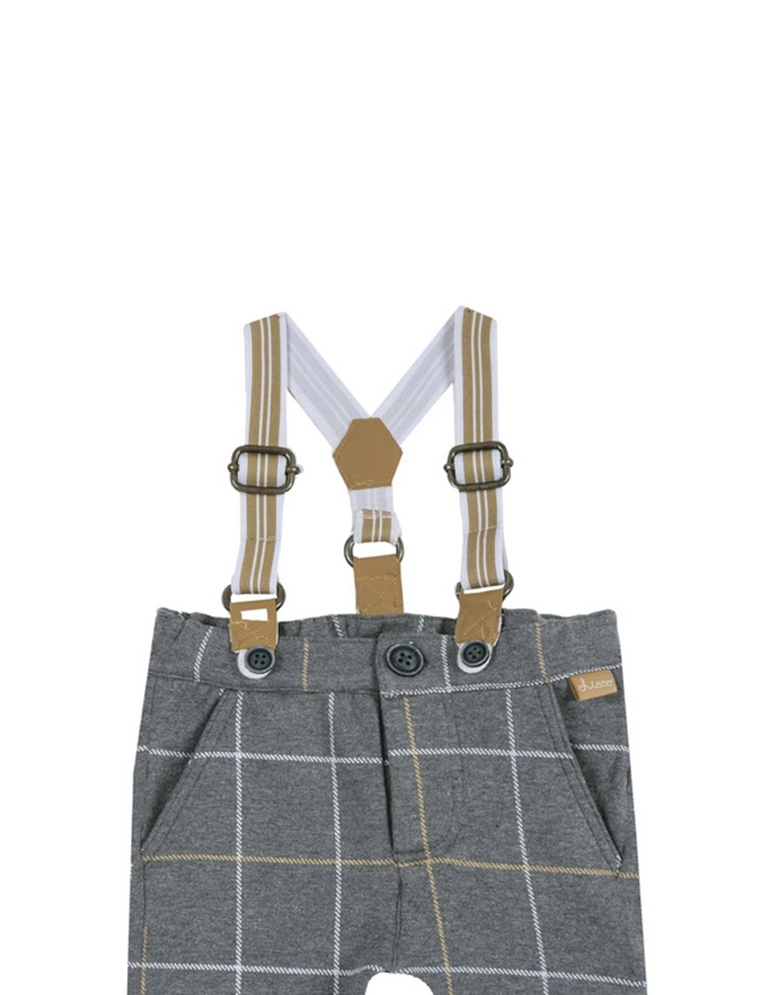 Pantaloni Grigio Chicco