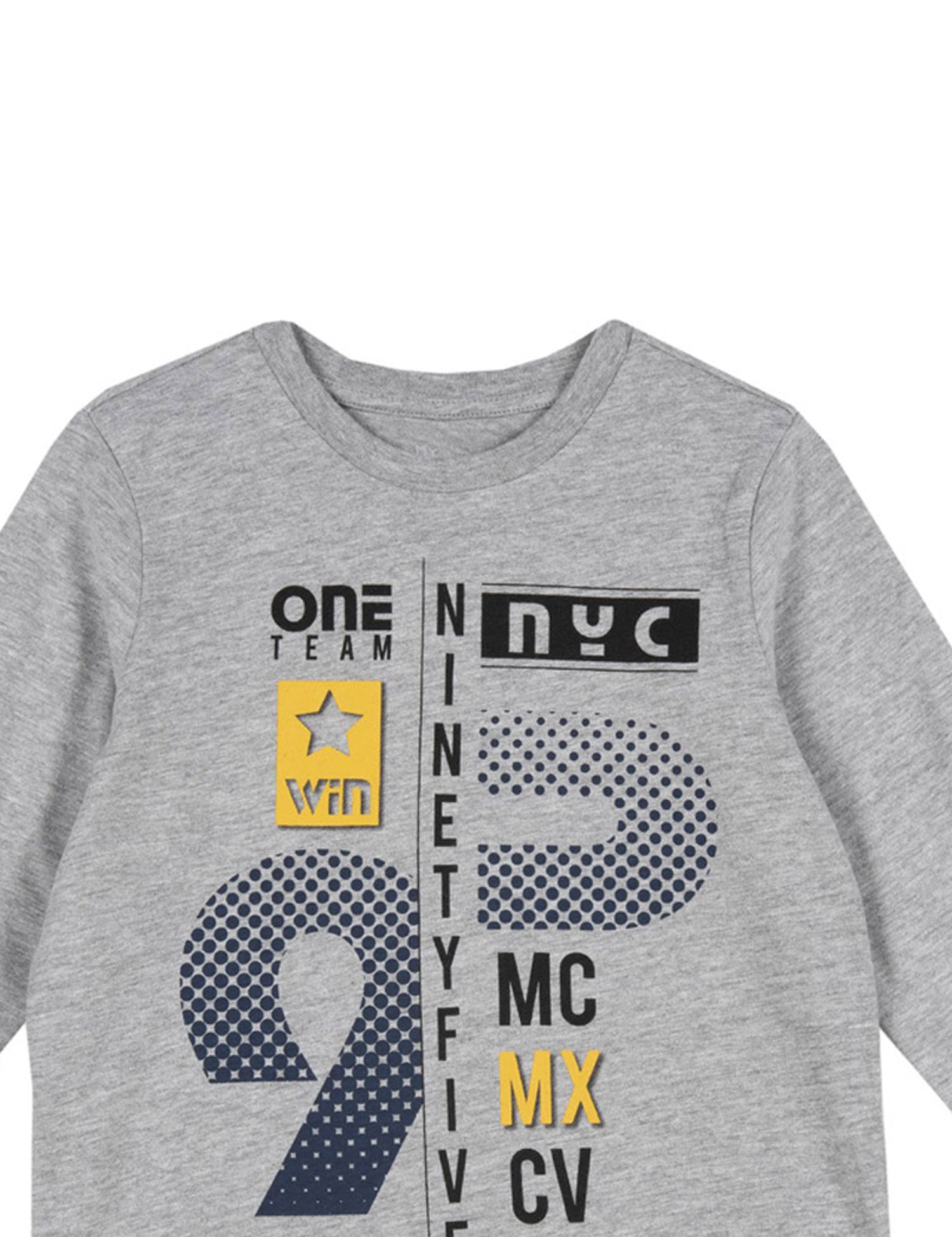 T-shirt Grigio Chicco
