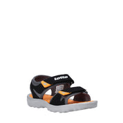 Sandali con strappi Nero Lotto