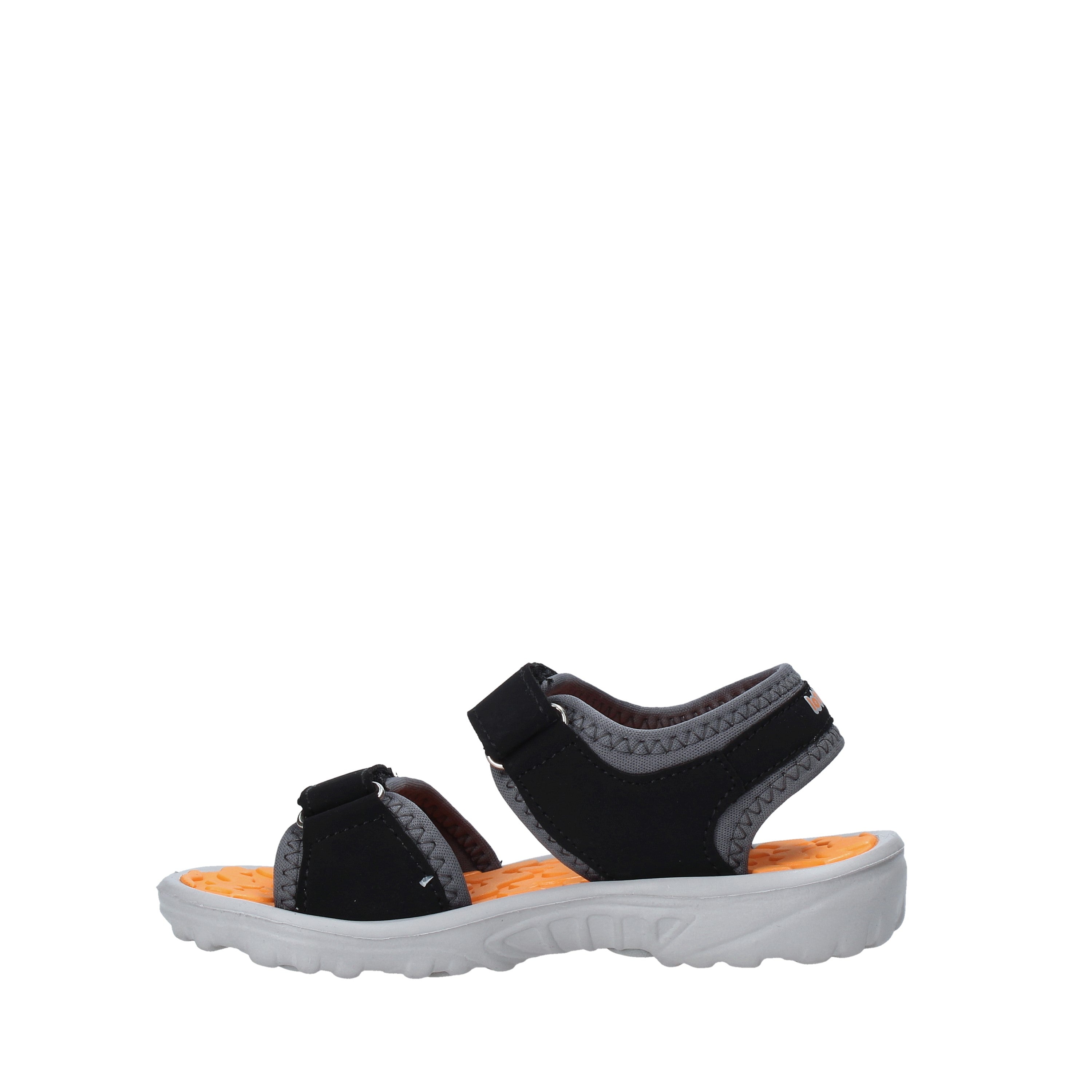 Sandali con strappi Nero Lotto