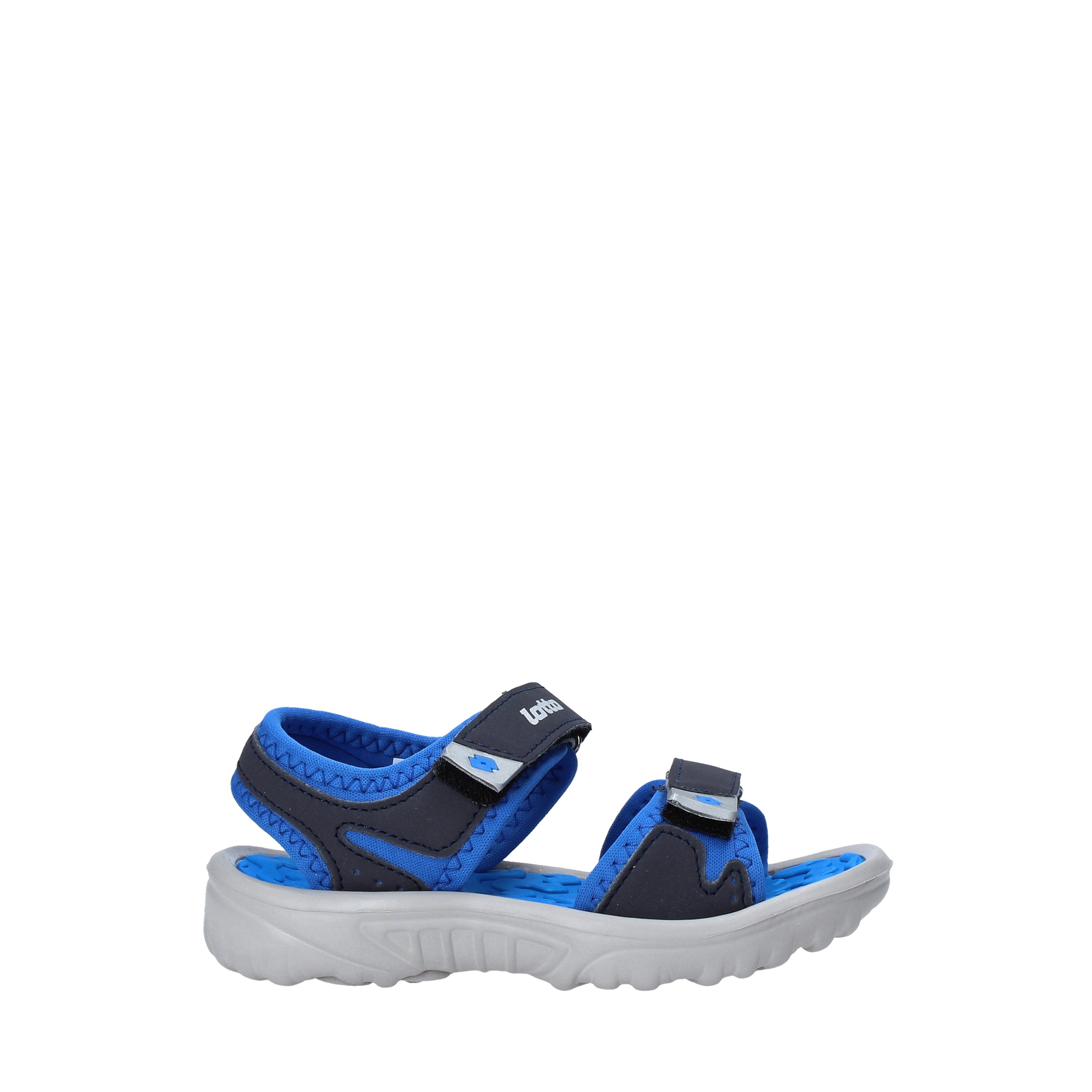 Sandali con strappi Blu Lotto