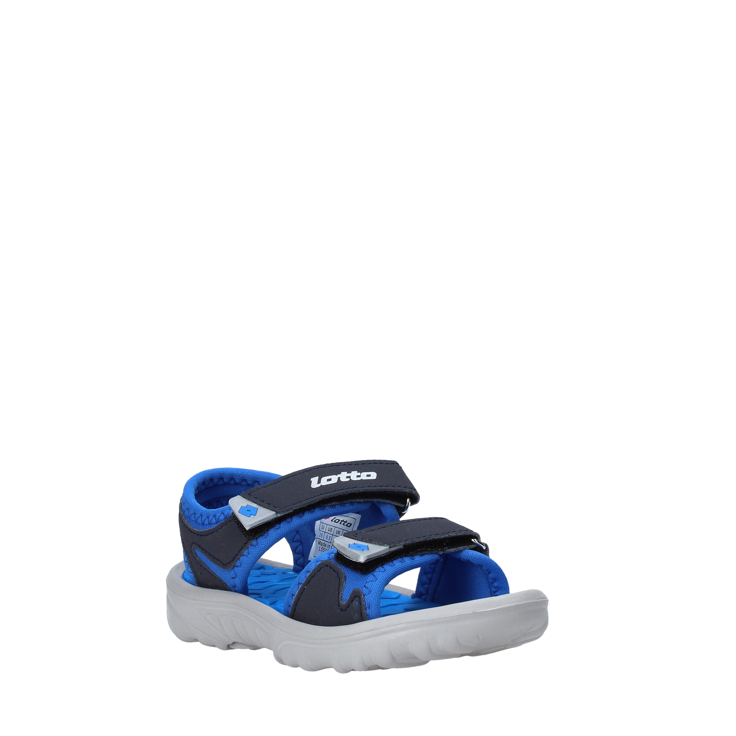 Sandali con strappi Blu Lotto
