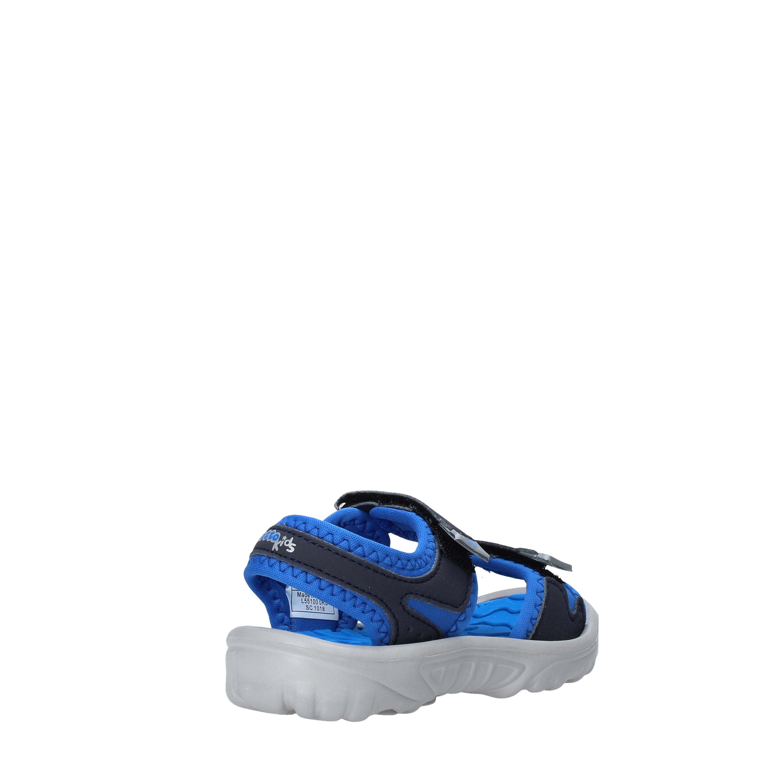 Sandali con strappi Blu Lotto