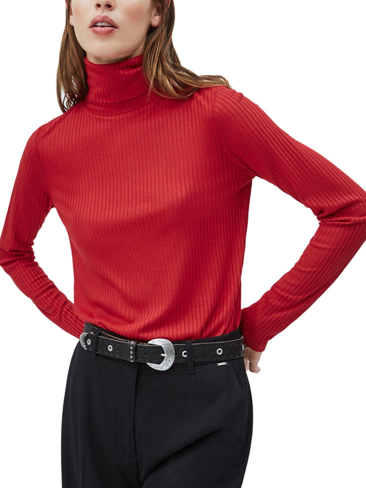 Maglie a collo alto Rosso Chiaro Pepe Jeans