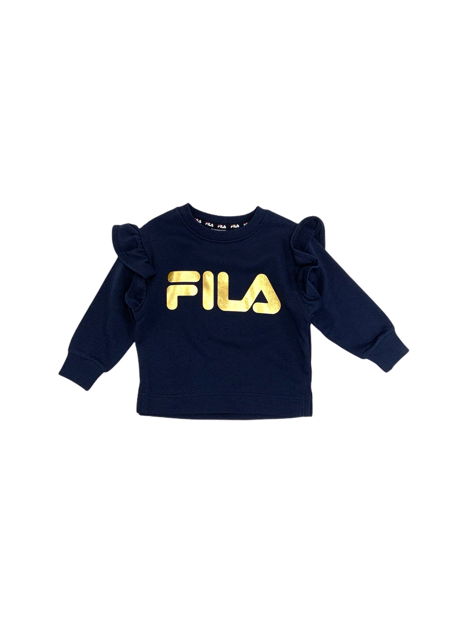 Felpa Nera Fila