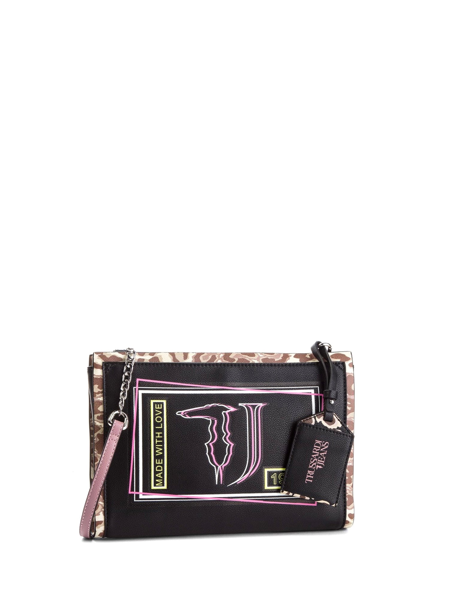 Tracolla Nero Trussardi Jeans