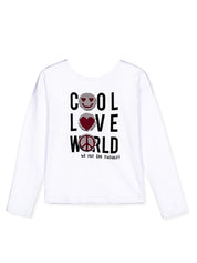 T-shirt Bianco Losan