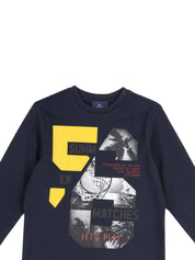 T-shirt Blu Chicco