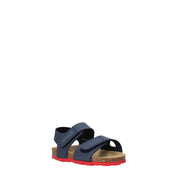 Sandali con strappi Blu Grunland Junior