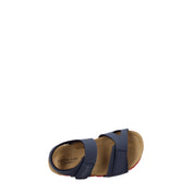 Sandali con strappi Blu Grunland Junior