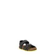 Sandali con strappi Verde Grunland Junior