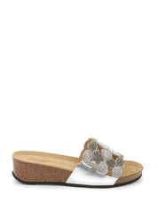 Sandali Argentato Grunland