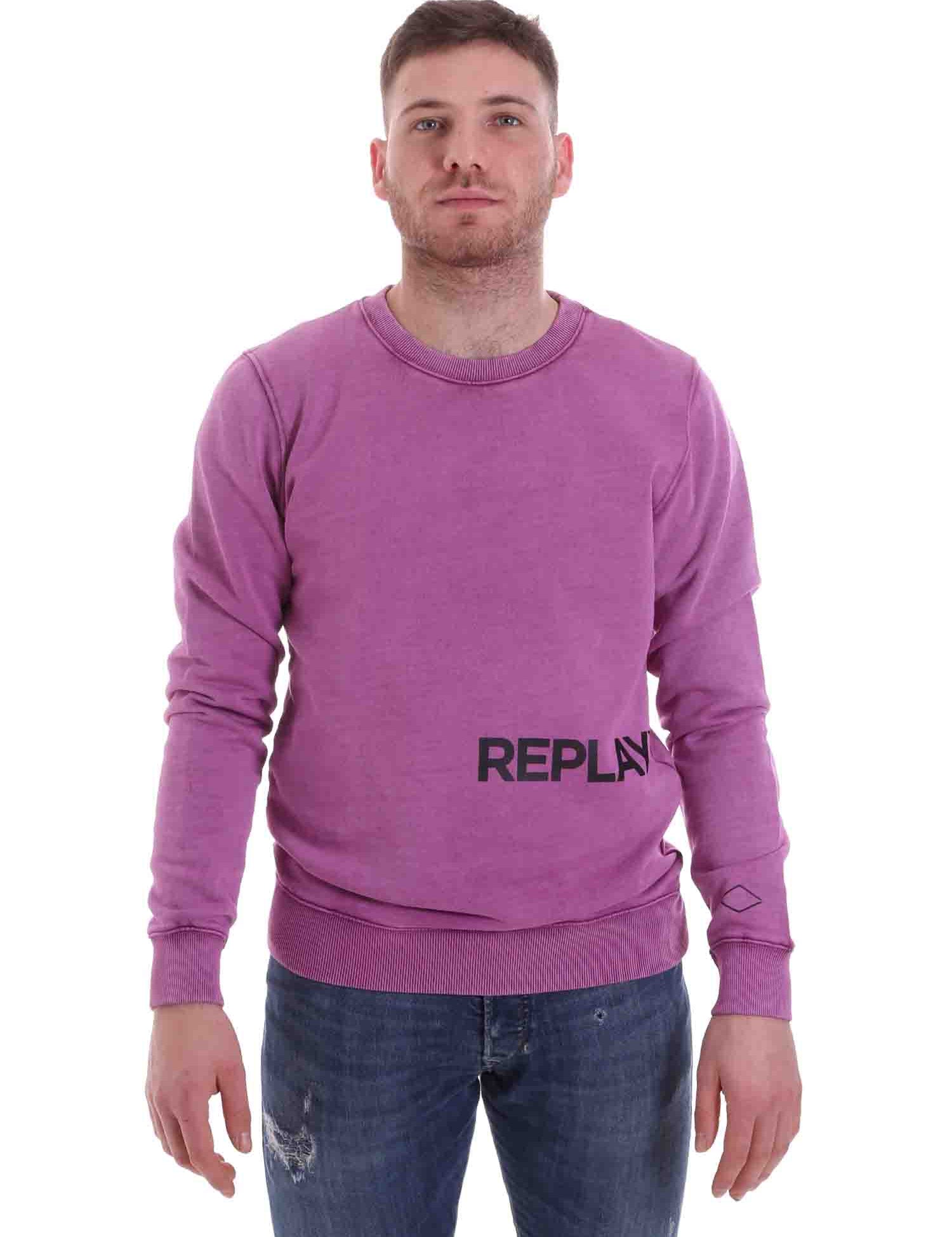 Felpe Viola Replay