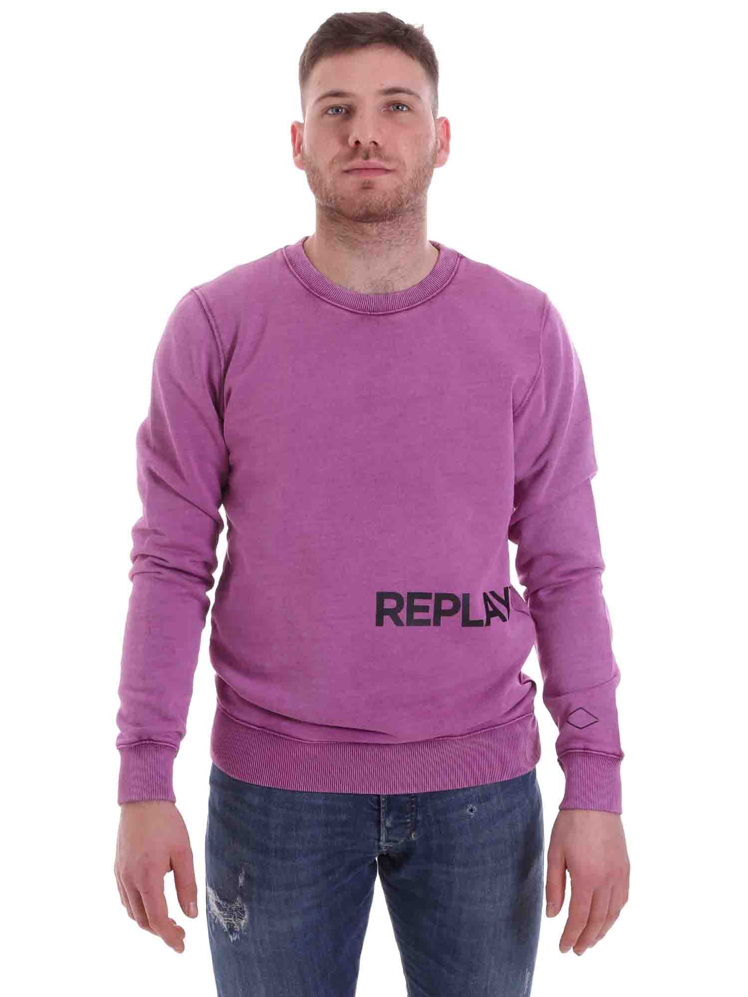 Felpe Viola Replay