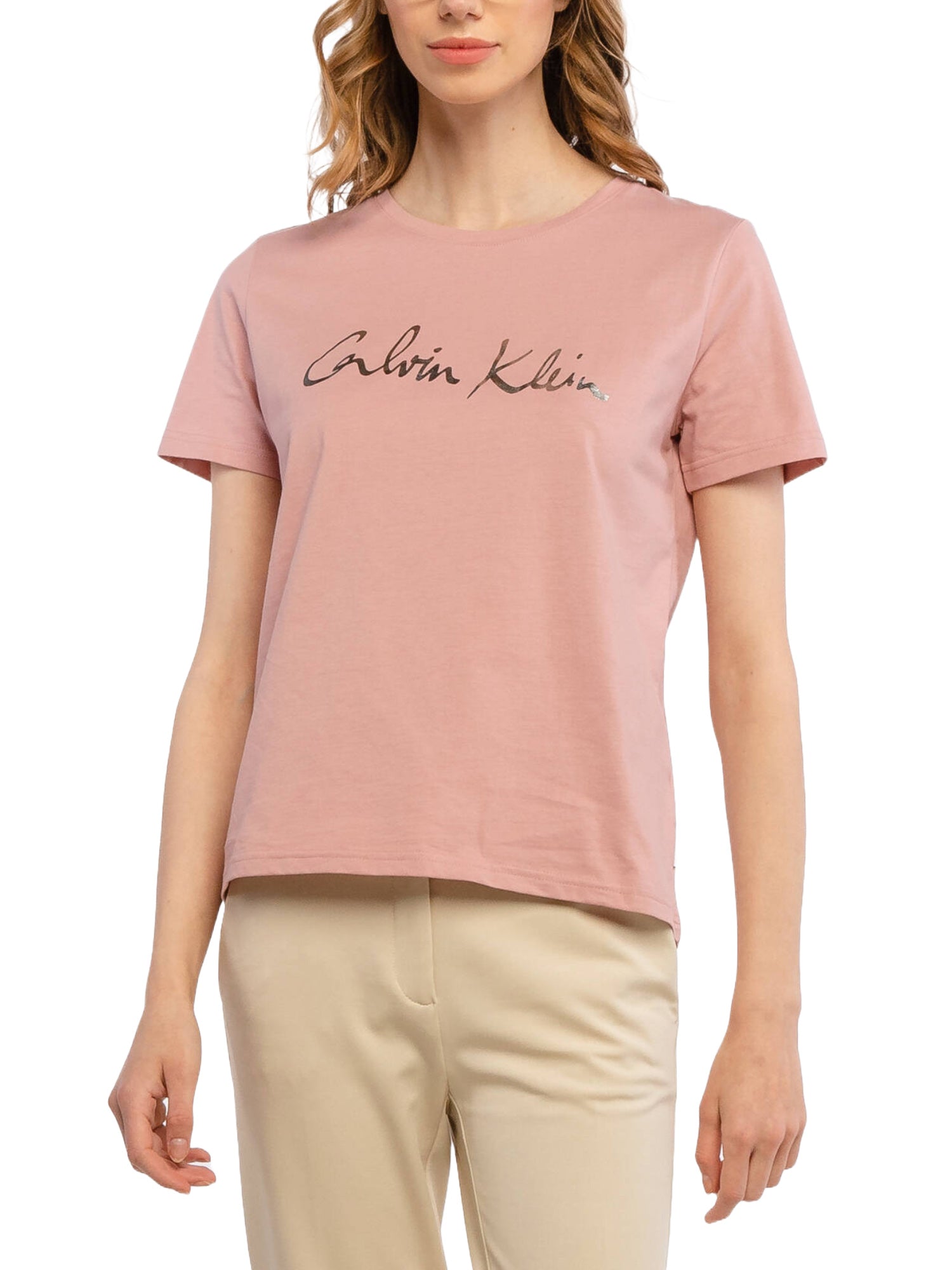 T-shirt Rosa Calvin Klein